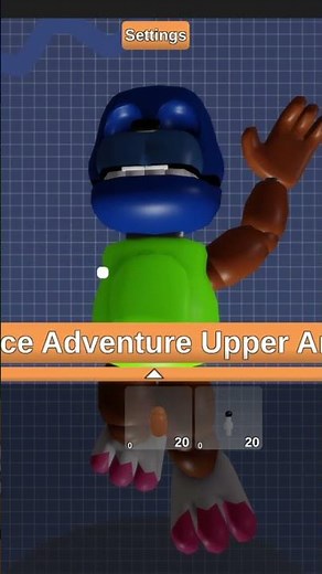 How To Make Adventure Shadow Bonnie In TPRR OC Creator #fnaf #fnaf2 #shadowbonnie #fnafworld