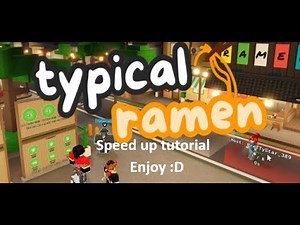 Quick typical ramen tutorial