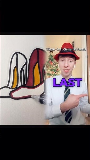 Which song shall I parody next? 🎵 Wham - Last Christmas Parody 🎄 #school #schoollife #onlineschool