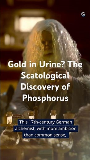 Gold in urine? The Scatological Discovery of Phosphorus #chemistry #science #phosphorus