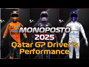 Qatar GP Ratings – True F1 Pace in Monoposto!