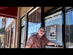 see how to fix this 80 year old aluminum storefront door alignment repair