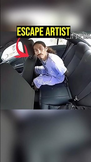 When a Suspect Escapes Handcuffs in the Back Seat