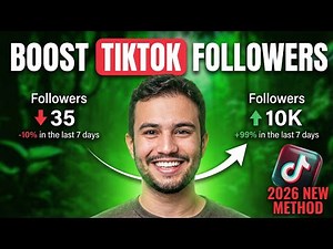 10K TikTok Followers in 7 Days | 2026 New Method That Actually Works