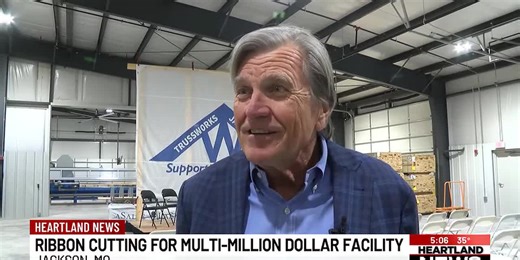 Ribbon cutting for multi-million dollar facility