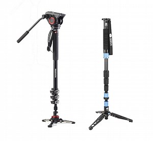 Test: Monopod Shootout: Manfrotto MVMX Pro 500 vs Sirui P-224S Einbeinstativ