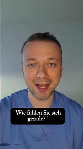 Low blood sugar? Say THAT immediately! #shorts #nursing #emergency #german #learngerman #nursings...