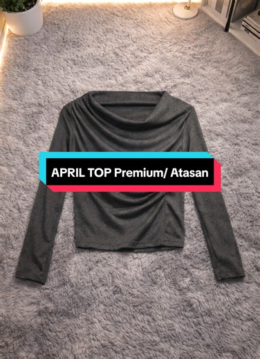 APRIL TOP Premium/ Atasan Wanita/ Casual Basic/ Rip wanita polos#atasanrajut #atasanwanita #atasancasual