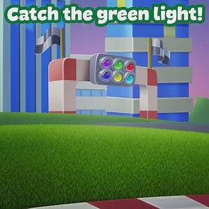 ✨ Help Bruno to catch the green light to win the race! 🚥Take a screenshot to stop the video, how many tries does it take, comment below! 🏁 | Toon Blast