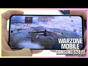 Samsung Galaxy S24 FE Call of Duty Warzone Gaming test | Exynos 2400e, 120Hz Display