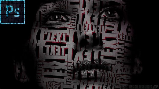 How to Transform a Photo into a Text Face – Easy Photoshop Tutorial