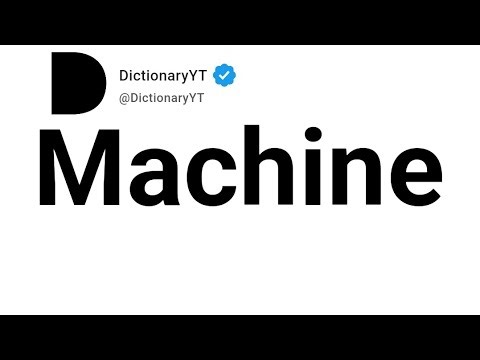 Machine Antonyms | Opposite Words