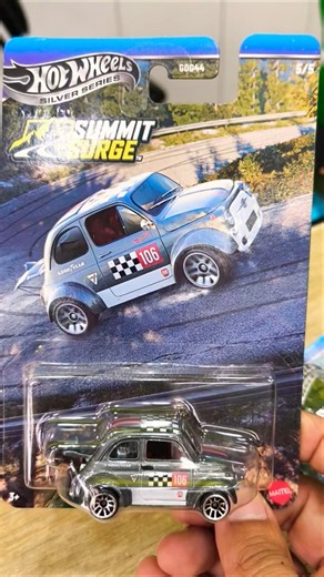 Fiat 500 Silver Series de Hot Wheels