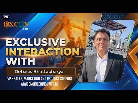 AJAX Launches ‘UDAAN’ for Rural Mechanisation & Indigenous Concrete Solutions | EXCON 2025