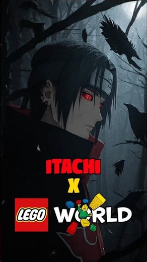 Itachi Enters the LEGO Verse 🐦‍⬛️🌓