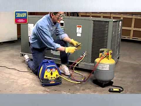 Refrigerant Recovery 4 Push Pull Recovery