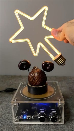 Lightning Power #experiment #teslacoil #shorts