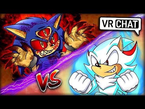 SHADIC VS SONIC.EXE! Shadic Saves Sonica & Shadina From Sonic.EXE! (VR Chat)