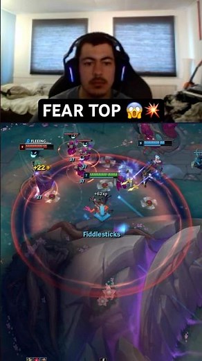 Fiddlesticks Roams Top — And It’s Over 💀🌪️ #fiddlesticks #leagueoflegends #league