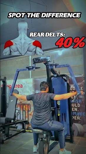 Rear delt fly machine proper form for rear delt growth#gymworkouts#reardelts#shoulderworkout#gymtips