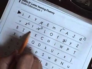 Letter Naming Fluency