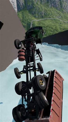 Cars vs Bumpy icy road #beamngdrive #car