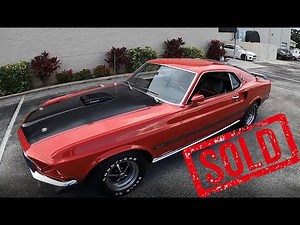 1969 Ford Mustang Mach 1 R Code 428 Cobra Jet