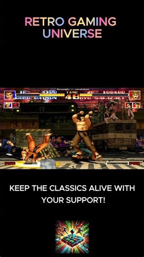 🔥 KOF'94: This Is Why Goro Daimon Is Always Respected!❤️Raw Power!💪💪