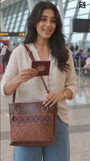 Brown leather tote bag | PURCELON