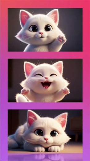 White Cat \\ Cartoons for All Kids