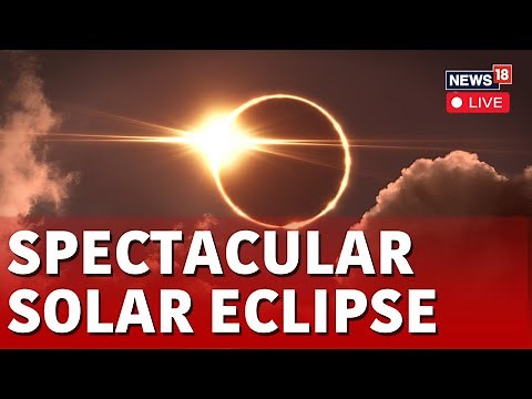 Solar Eclipse Today LIVE :People Will See A ‘Chunk’ Taken Out Of The Sun As The Moon Moves Across It