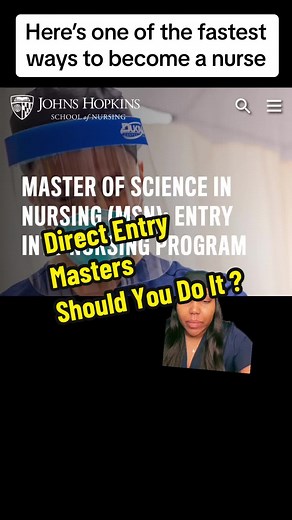 Direct Entry Masters in Nursing: Fast Track to Nursing Career