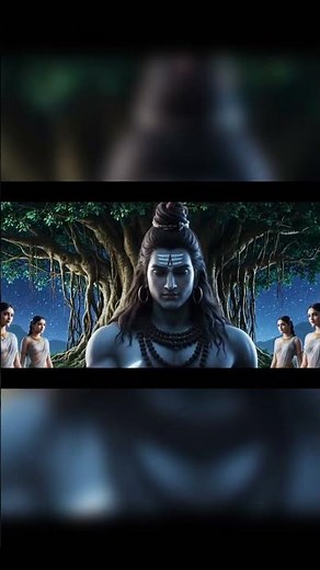 🌙 Chandra’s Curse and the Nectar of Light – Moon God & Lord Shiva Mythological Story