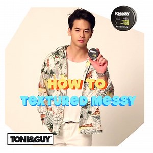 270K views · 2.3K reactions | Easy Textured Messy Hair! Toni&Guy...