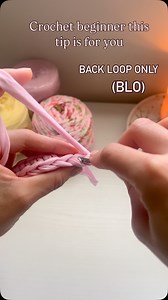 5.7K views · 132 reactions | BLO vs. FLO with T-shirt yarn! 臨 Ever...