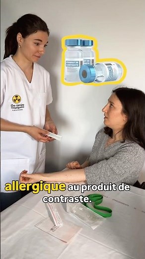 Allergy to the contrast agent?