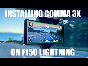 Making My F150 Lightning (Closer To) Self-Driving With Comma 3X! Install And Setup