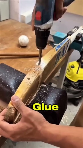 How to repair bat with wood | s1h2fact