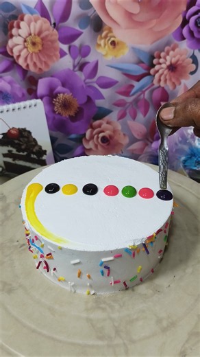 Amazing Rainbow Colour Unique Cake Making #trending #viral #shorts #explore #shortsfeed #satisfying