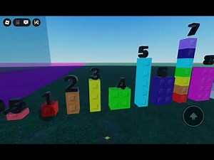 Numberblocks negative absolute infinity to absolute true end