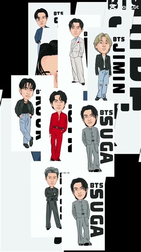 BTS Cartoon Collection
