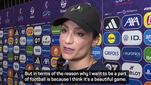 Nadia Nadim plans for life after football as FIFA president