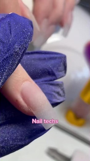 How to Smooth Out Uneven Nails with a Sanding Band - Nail Tech Tips