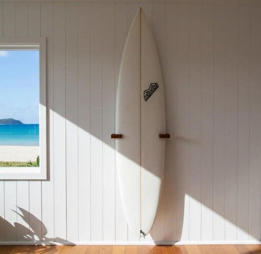 Vertical Surfboard Wall Rack Set: Solid Teak Wood Twist-open-close Storage Display - Etsy