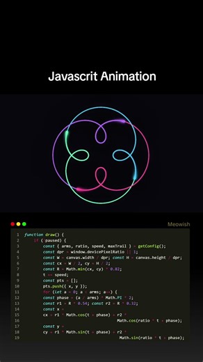 #programming #javascript #animation #htmlcss #coding #frontend #foryou