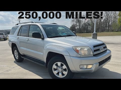 2004 Toyota 4Runner SR5 POV Test Drive & 250,000 Mile Review