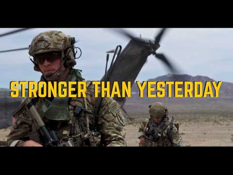 Military motivation song “Stronger Than Yesterday" U.S. Army Special Forces & U.S. Marines training