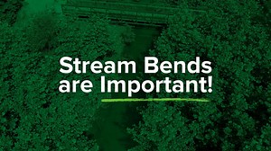 Stream bends are a crucial part of reducing flooding and protecting stream banks! This video features the work Storm Water Services did at Steven's Creek. | Charlotte-Mecklenburg Storm Water Services