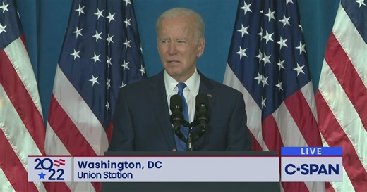 President Biden Warns Democracy is on the Ballot in Midterm Elections
