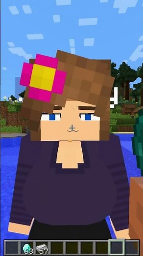 Minecraft why Jenny in my room #minecraft #trolledit #jennymod #sigmarule